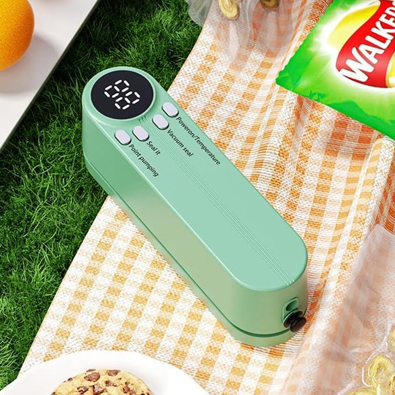 💥Limited-time 50% off💥Portable handheld vacuum food preservation packaging and laminating machine🍃