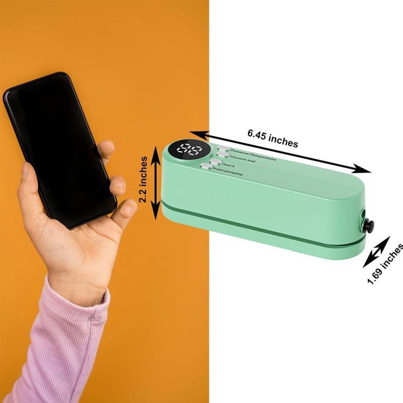 💥Limited-time 50% off💥Portable handheld vacuum food preservation packaging and laminating machine🍃