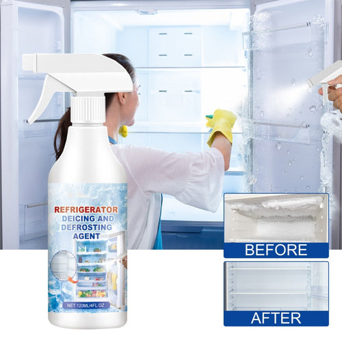 🔥LIMITED-TIME 50% OFF:£7.99‼️🧊Fridge Freezer Defrost Spray❄️Fast Efficient Ice Remover Household Deicing Cleaner