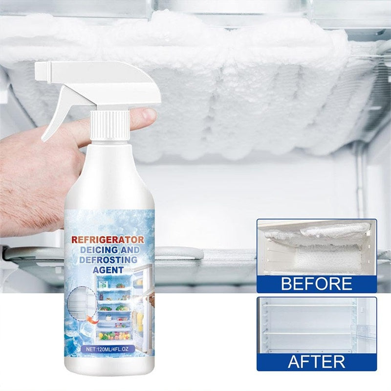 🔥LIMITED-TIME 50% OFF:£7.99‼️🧊Fridge Freezer Defrost Spray❄️Fast Efficient Ice Remover Household Deicing Cleaner