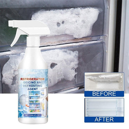 🔥LIMITED-TIME 50% OFF:£7.99‼️🧊Fridge Freezer Defrost Spray❄️Fast Efficient Ice Remover Household Deicing Cleaner