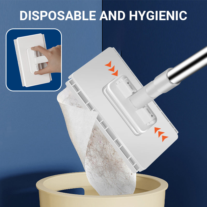 ⏰🔥Limited-time 50% off🔥Disposable dust mop with reusable mop head
