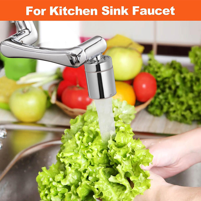 ⏳Limited-time 50% off，BUY 1 Get 1 Free⏰1440° splash-proof and universally rotatable faucet adapter 🚰✨