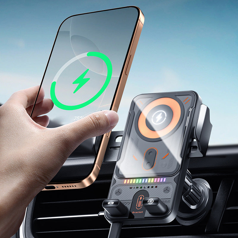 🔥【50,000 Drivers' Favorite Choice】50% OFF Smart Rotating 2-in-1 Car Phone Holder