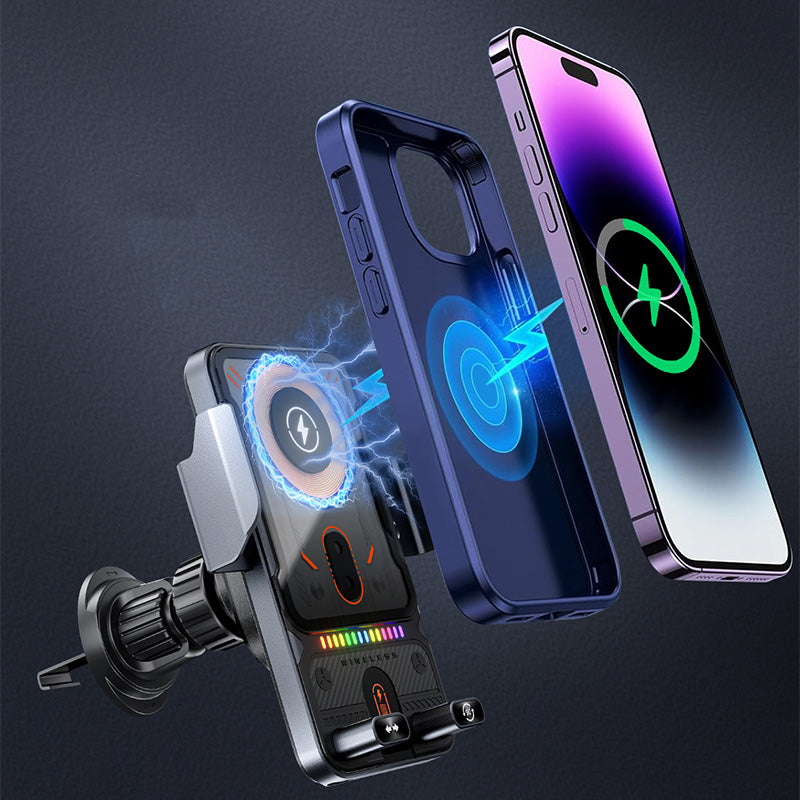 🔥【50,000 Drivers' Favorite Choice】50% OFF Smart Rotating 2-in-1 Car Phone Holder