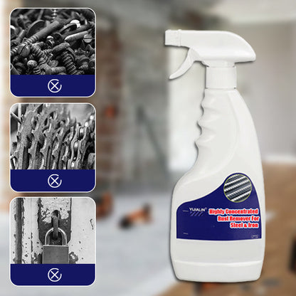 💥 Buy 2 and get 1 Free🔥 Highly concentrated rust remover for steel & iron