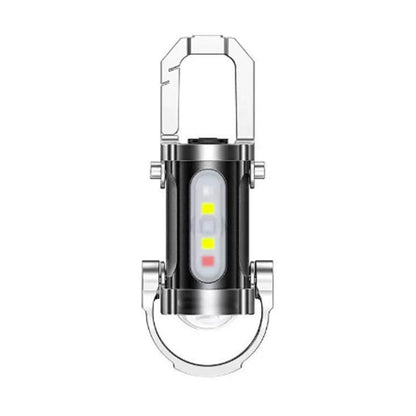 🏆🔥Buy 1 Get 1 Free🎁Portable Rechargeable Bright Keychain Flashlight