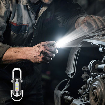 🏆🔥Buy 1 Get 1 Free🎁Portable Rechargeable Bright Keychain Flashlight
