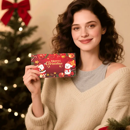 🎅 Christmas Money Envelope for Cash