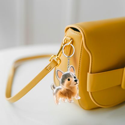 🏆Monthly sales over 100,000, limited-time 50% off! Buy one get two free 🐶 My Pet Keychain