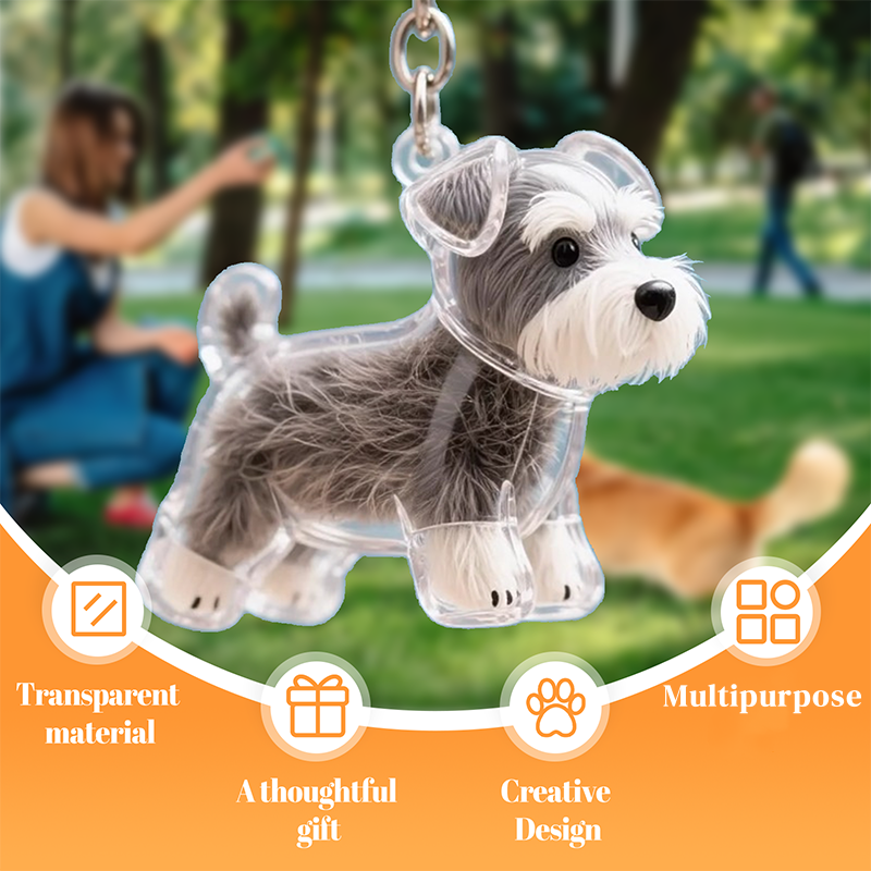 🏆Monthly sales over 100,000, limited-time 50% off! Buy one get two free 🐶 My Pet Keychain