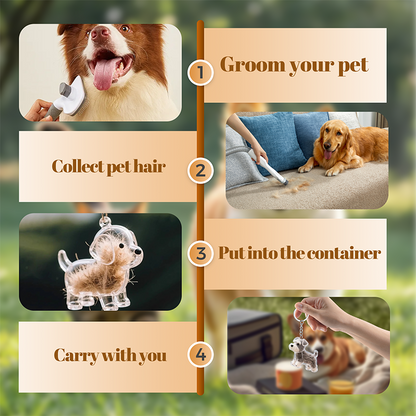 🏆Monthly sales over 100,000, limited-time 50% off! Buy one get two free 🐶 My Pet Keychain