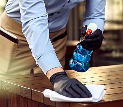 🎁Today's Flash Sale 50% off🎁Nitrile Pro Gloves – Heavy Duty, Slip & Stain Resistant, Scratch Resistant