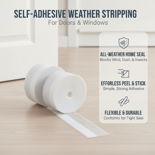 🌡️ Self-adhesive sealing strip — waterproof, windproof, heat-insulating, and easy to install 🏠
