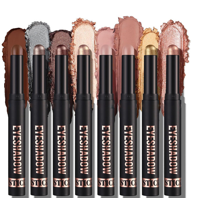 🎉🔥100,000 units sold! 8 shimmering eyeshadow sticks