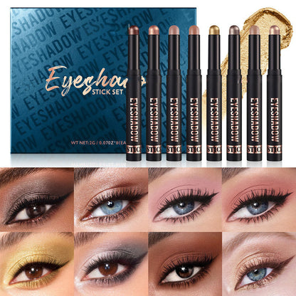 🎉🔥100,000 units sold! 8 shimmering eyeshadow sticks