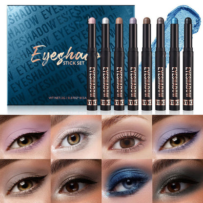 🎉🔥100,000 units sold! 8 shimmering eyeshadow sticks