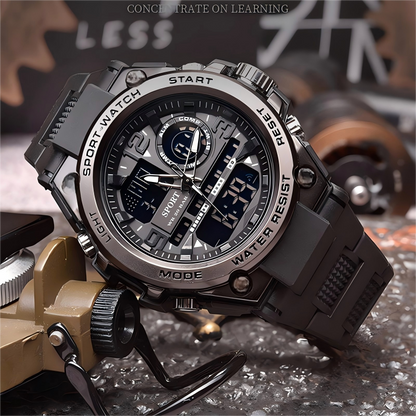 🔥🔥Men's Waterproof Sports Watch with Luminous Display