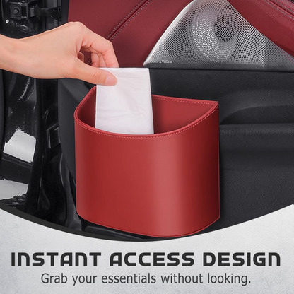 ⏳Last day for 50% off!💞Over 50,000 units sold! 🚗Genuine leather car door cup holders – Wide opening design for easy access to drinks and mobile phones.