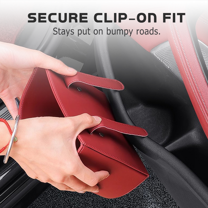 ⏳Last day for 50% off!💞Over 50,000 units sold! 🚗Genuine leather car door cup holders – Wide opening design for easy access to drinks and mobile phones.