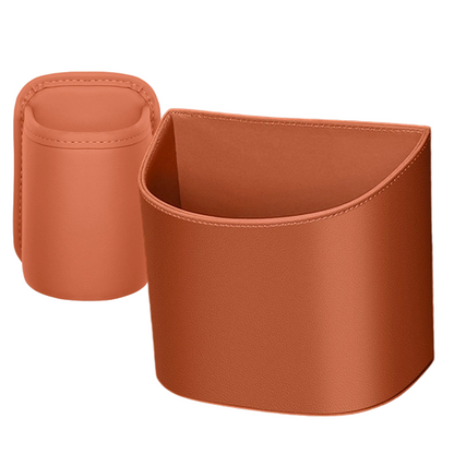 ⏳Last day for 50% off!💞Over 50,000 units sold! 🚗Genuine leather car door cup holders – Wide opening design for easy access to drinks and mobile phones.