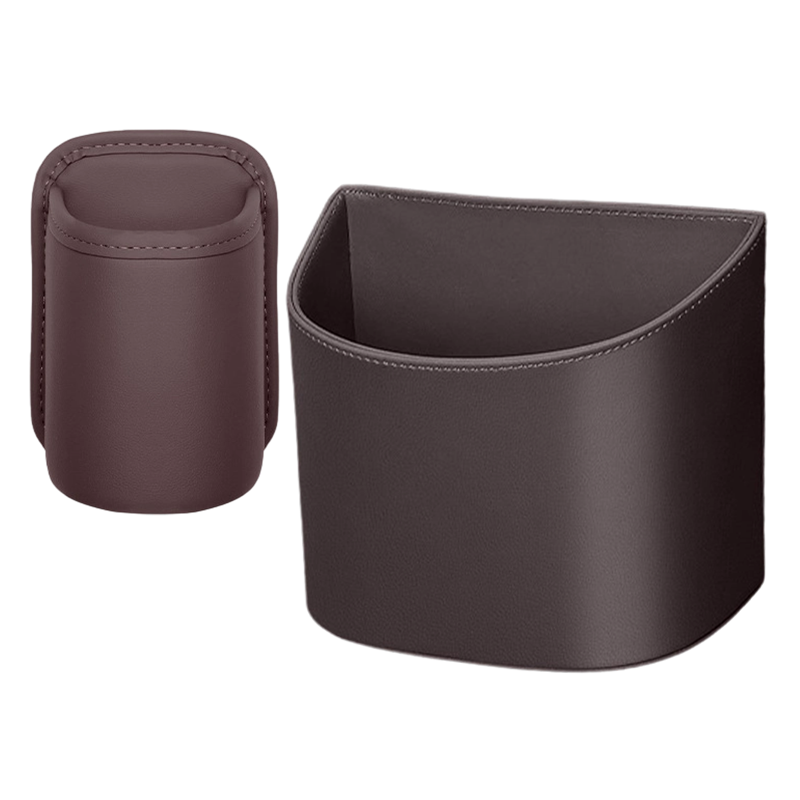 ⏳Last day for 50% off!💞Over 50,000 units sold! 🚗Genuine leather car door cup holders – Wide opening design for easy access to drinks and mobile phones.