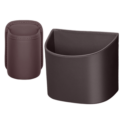 ⏳Last day for 50% off!💞Over 50,000 units sold! 🚗Genuine leather car door cup holders – Wide opening design for easy access to drinks and mobile phones.