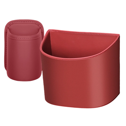 ⏳Last day for 50% off!💞Over 50,000 units sold! 🚗Genuine leather car door cup holders – Wide opening design for easy access to drinks and mobile phones.