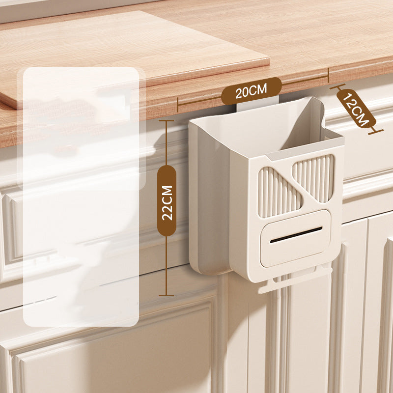 🔥While Supplies Last 48% OFF!🎉 Folding Hanging Kitchen Waste Trash Can