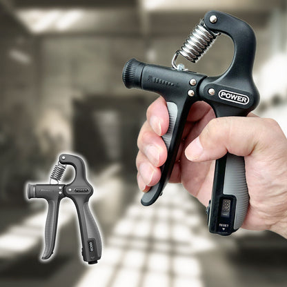 🔥Limited-time 50% off adjustable resistance counting grip strengthener power trainer