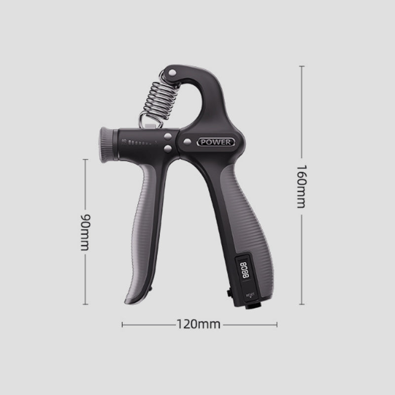 🔥Limited-time 50% off adjustable resistance counting grip strengthener power trainer