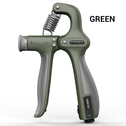 🔥Limited-time 50% off adjustable resistance counting grip strengthener power trainer