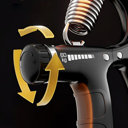 ✨ Adjustable Counting Grip Strengthener — Customize resistance, track progress intelligently, and build powerful hands! ✨