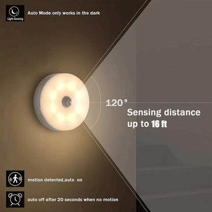 🔥🎁Buy 1 Get 1 Free💥⏳Energy-Efficient LED Motion Sensor Light