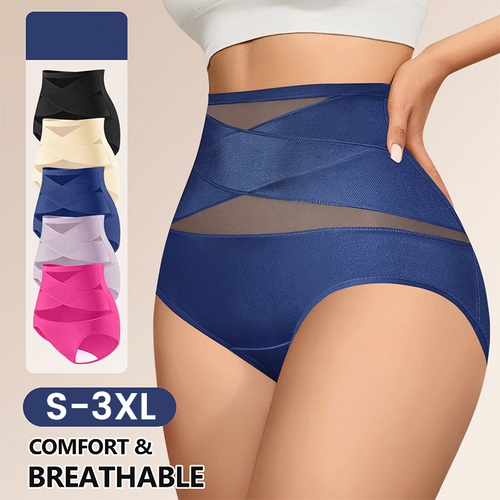 🎄Christmas Special Offer Buy One Get Three Free Women's High-Waisted Tummy-Control Briefs