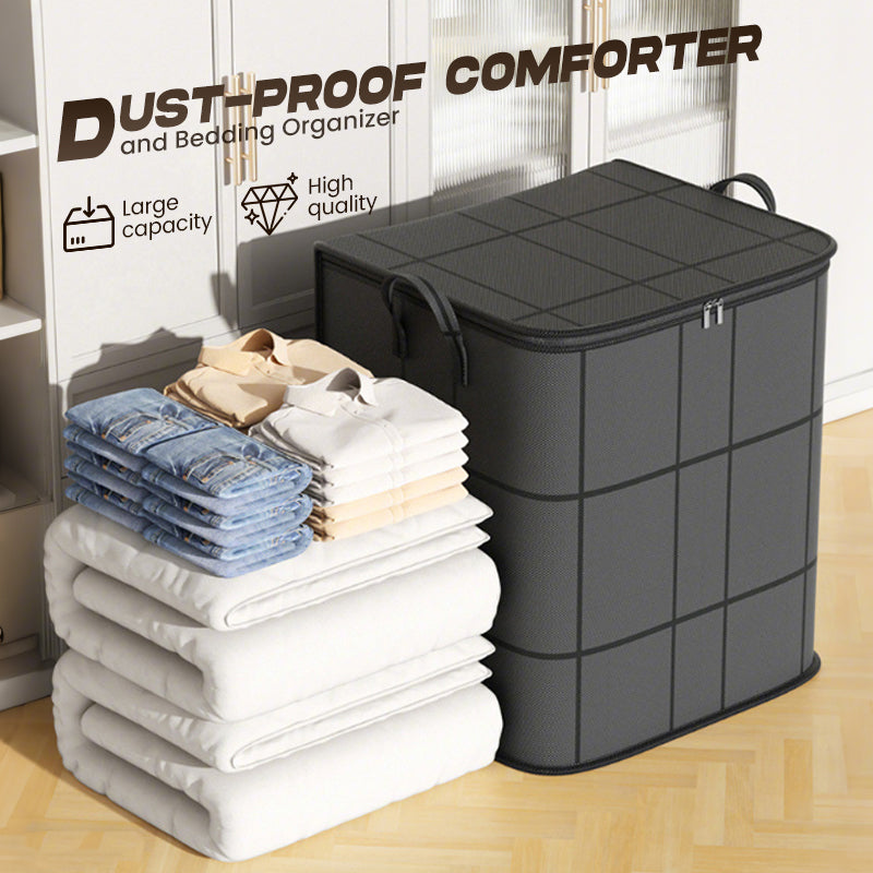 🧺50% OFF NOW！🛏️ Dust Cover Duvet and Bedding Storage – Large Capacity, Durable Non-Woven Fabric & Foldable Design 🌿