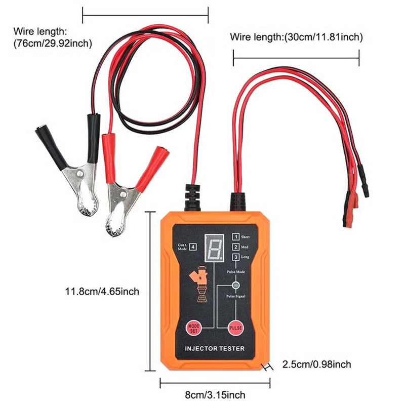⏱️ 2026 Bestseller | Diagnose & Clean in Minutes | 4-Mode Injector Tester 💨【Hot Selling】