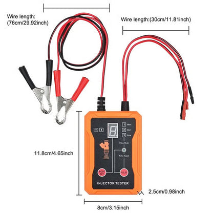 ⏱️ 2026 Bestseller | Diagnose & Clean in Minutes | 4-Mode Injector Tester 💨【Hot Selling】