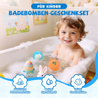 🎉🧼 Fizzy Fun 50%OFF 🛁🌈 12-Piece Bath Bomb Gift Set for Kids – Colorful, Skin-Safe Fizzies with Surprise Toys Inside. Perfect for Party Favors or Daily Bath Treats!