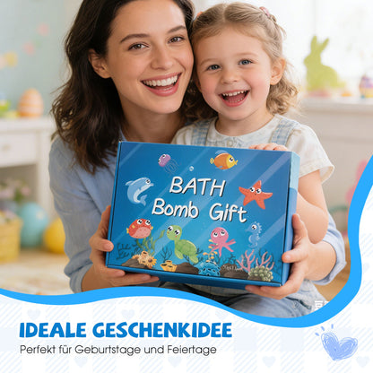 🎉🧼 Fizzy Fun 50%OFF 🛁🌈 12-Piece Bath Bomb Gift Set for Kids – Colorful, Skin-Safe Fizzies with Surprise Toys Inside. Perfect for Party Favors or Daily Bath Treats!