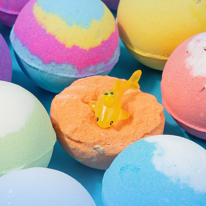 🎉🧼 Fizzy Fun 50%OFF 🛁🌈 12-Piece Bath Bomb Gift Set for Kids – Colorful, Skin-Safe Fizzies with Surprise Toys Inside. Perfect for Party Favors or Daily Bath Treats!