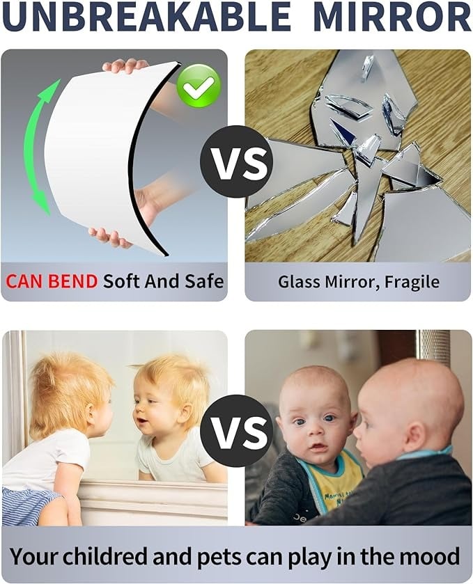 🔥Ultra High Definition Acrylic Wall Mirrors