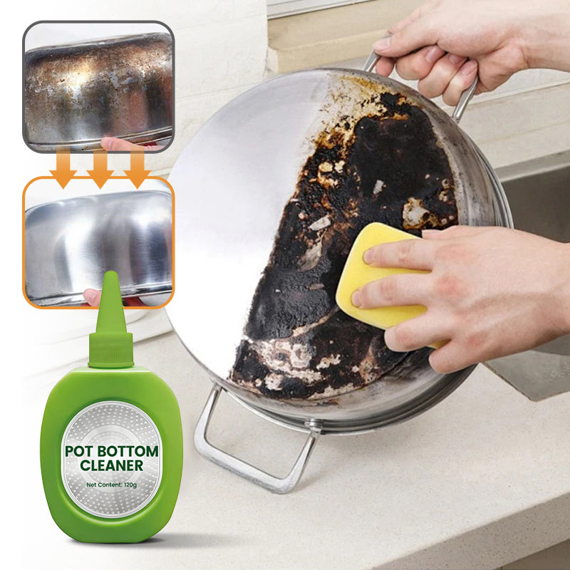 Over 150,000 Sold Monthly，Pot Bottom Stain & Grime Remover 🍳🧴✨