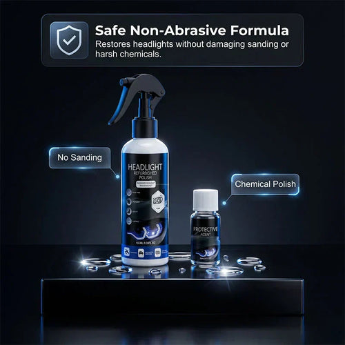 🚗 🔥 BUY 1 GET 1 FREE🔥Professional Car Headlight Restoration Kit