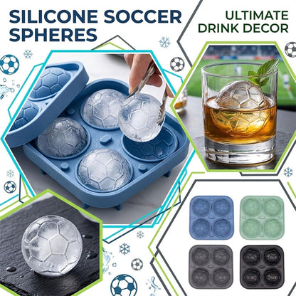 ⚽🧊2026 Hot Selling–Food-grade soccer ball ice mold🥂