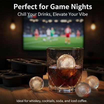 ⚽🧊2026 Hot Selling–Food-grade soccer ball ice mold🥂