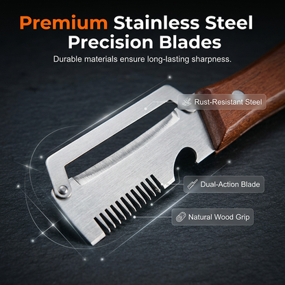 ⏰🔥Recently popular item, monthly sales exceeding 100,000, limited-time 50% off🔥3-in-1 Scallion Shredder & Peeler – Fast, Efficient & Must-Have Kitchen Tool ✨🍴