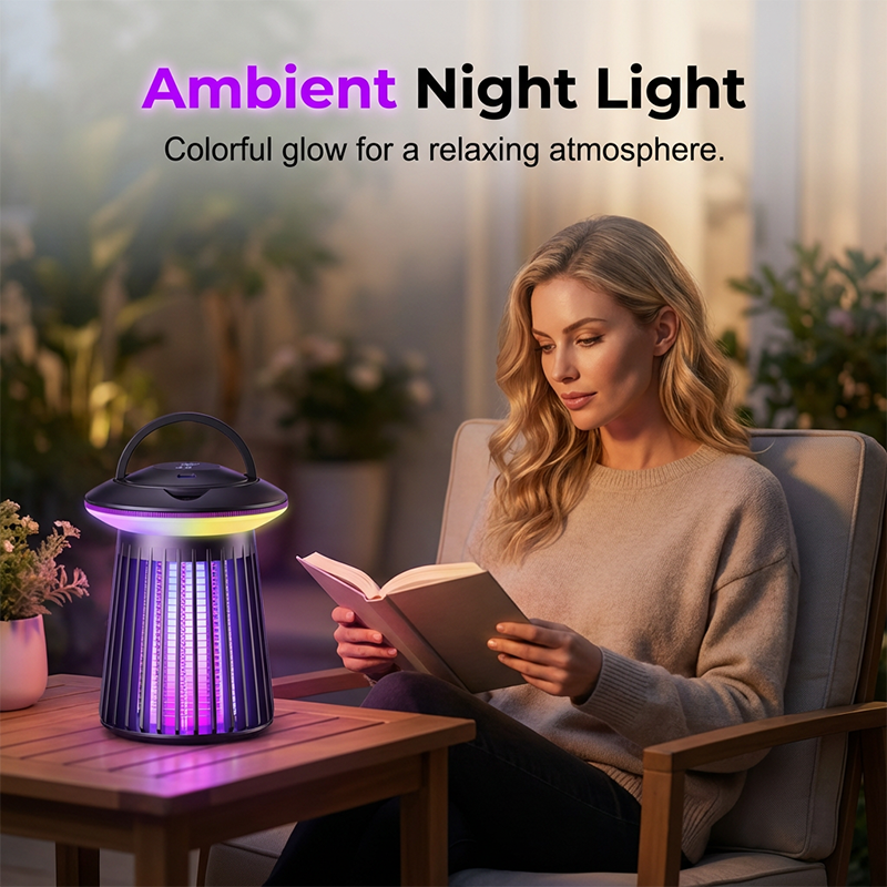 Limited-time 50% off special offer, over 200,000 units sold! ⚡ Ultimate mosquito killer lamp: stay free from mosquito bites all night long! 🌙