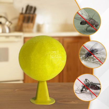 ⏰Buy one get one free🎁 Sticky fruit fly trap ball with stand and LED light