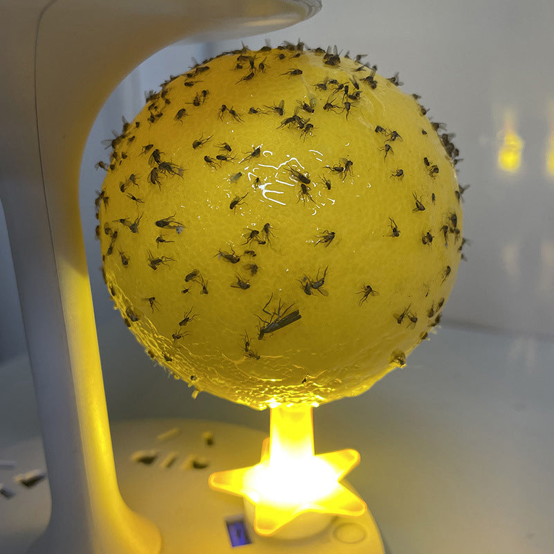 ⏰Buy one get one free🎁 Sticky fruit fly trap ball with stand and LED light